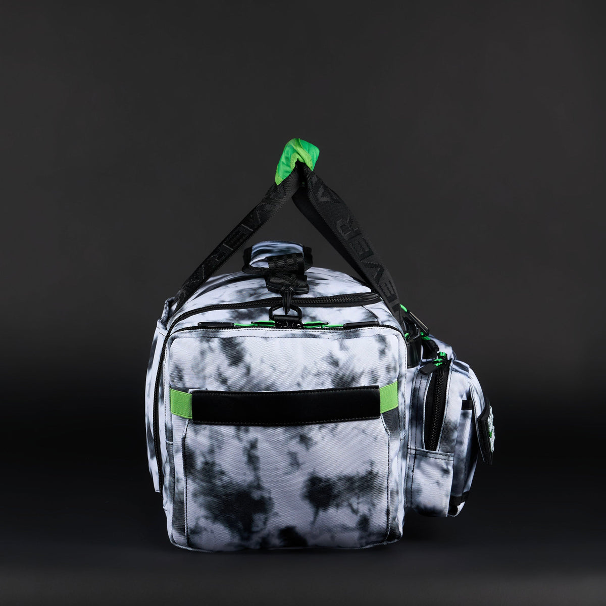 30L Perfect Duffle Bag Graffiti Green - Image 8