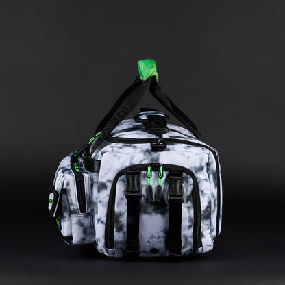 30L Perfect Duffle Bag Graffiti Green - Image 10
