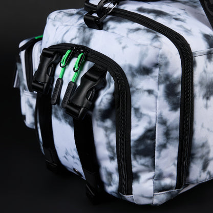 30L Perfect Duffle Bag Graffiti Green - Image 18