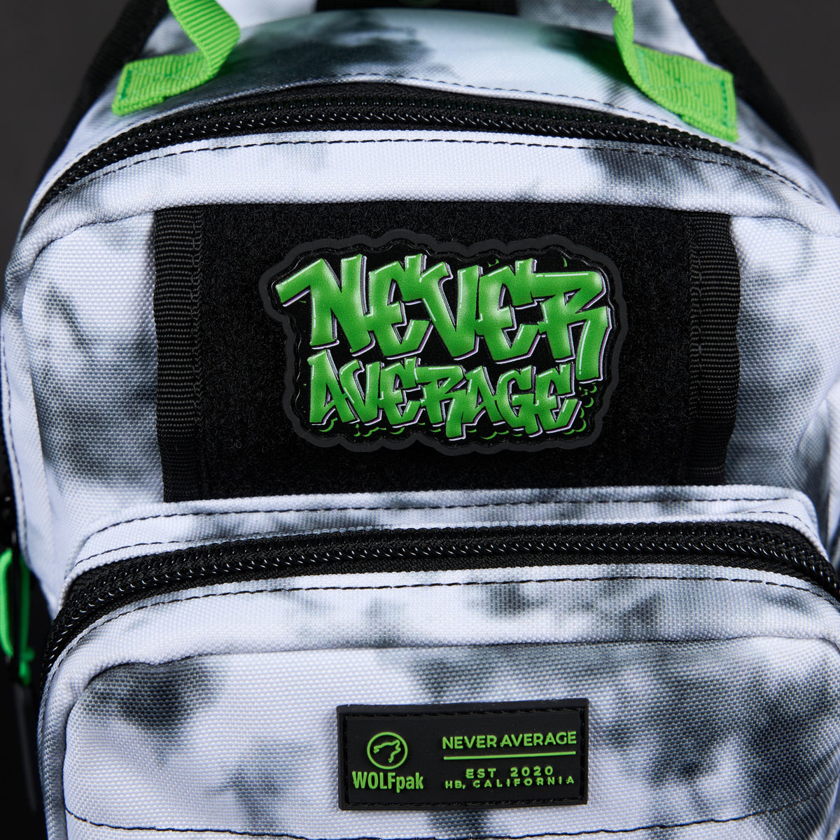 9L Tactical Sling Bag Graffiti Green - Image 11