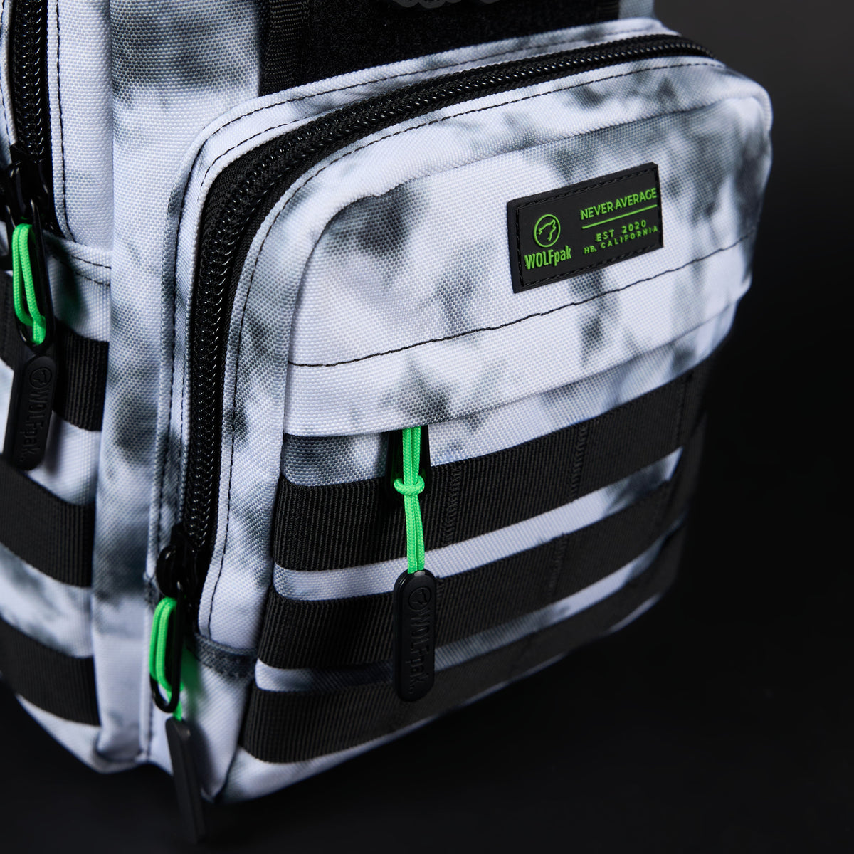 9L Tactical Sling Bag Graffiti Green - Image 13