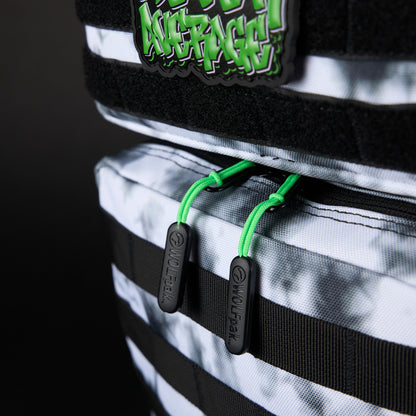35L Backpack Graffiti Green - Image 18