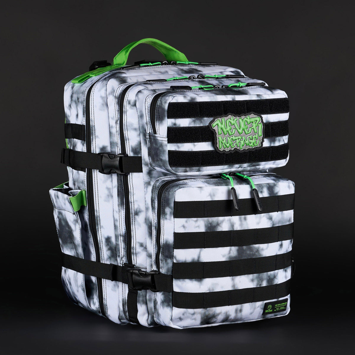 35L Backpack Graffiti Green - Image 12