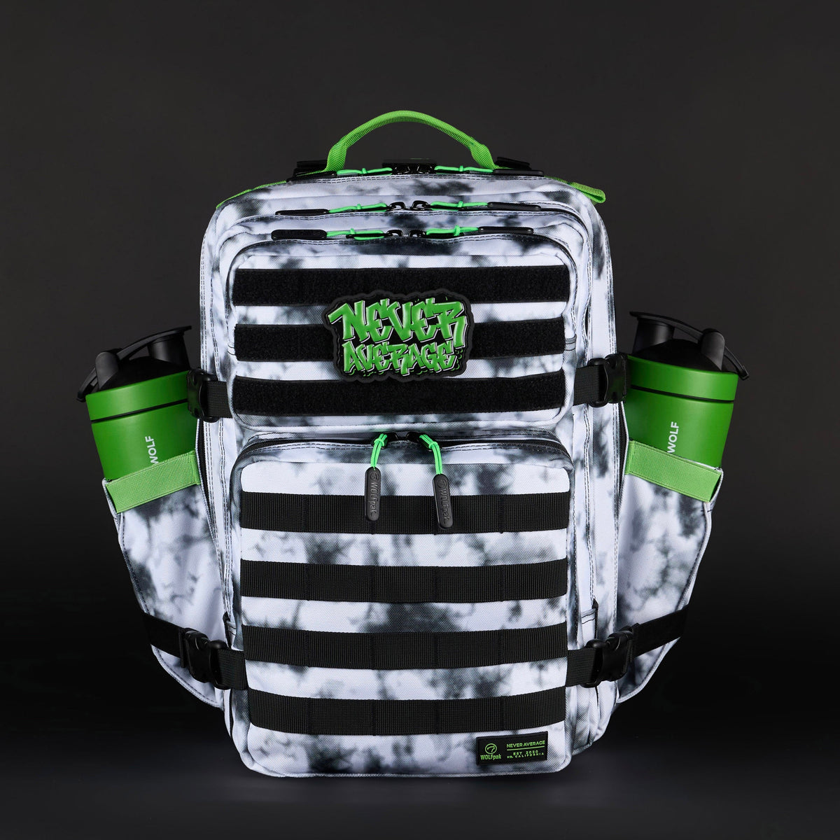35L Backpack Graffiti Green - Image 7