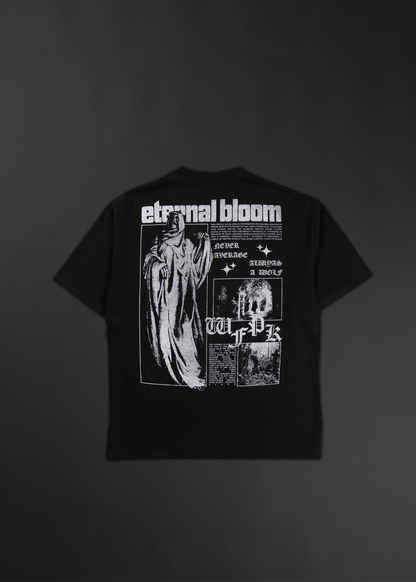 Eternal Bloom Graphic T-Shirt Bundle Black - Image 7