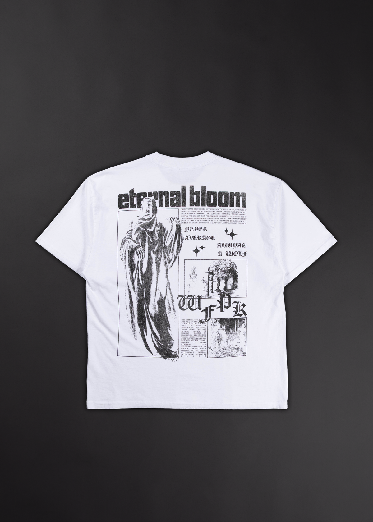 Eternal Bloom Graphic T-Shirt Bundle White - Image 9