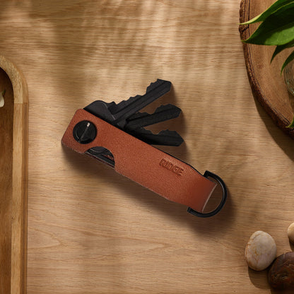 Ridge KeyCase - Tobacco Brown Leather - Image 5