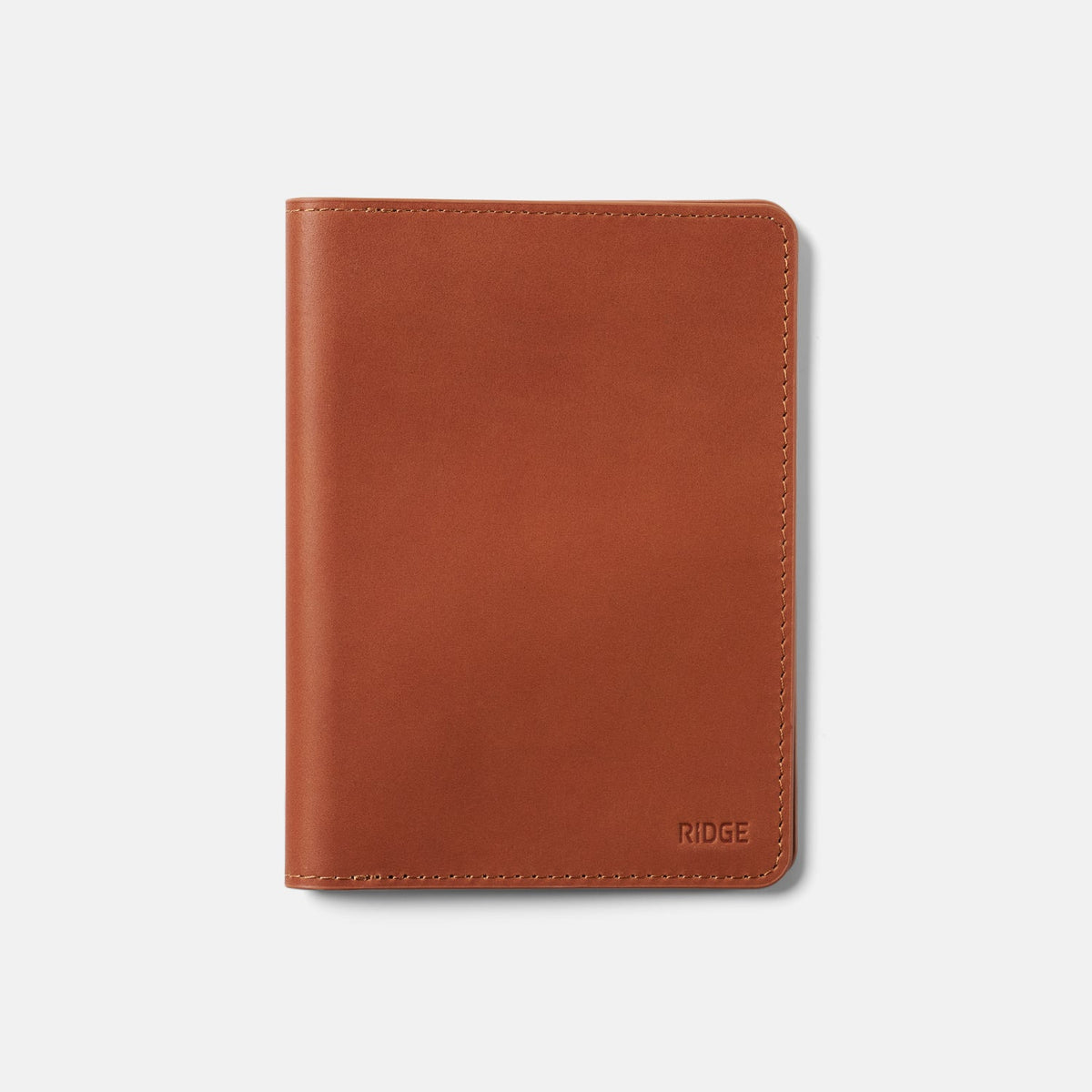 Passport Wallet - Tobacco Brown Leather - Image 2