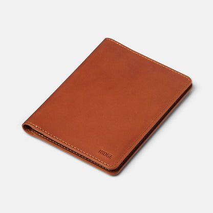 Passport Wallet - Tobacco Brown Leather - Image 3