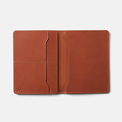 Passport Wallet - Tobacco Brown Leather - Image 4