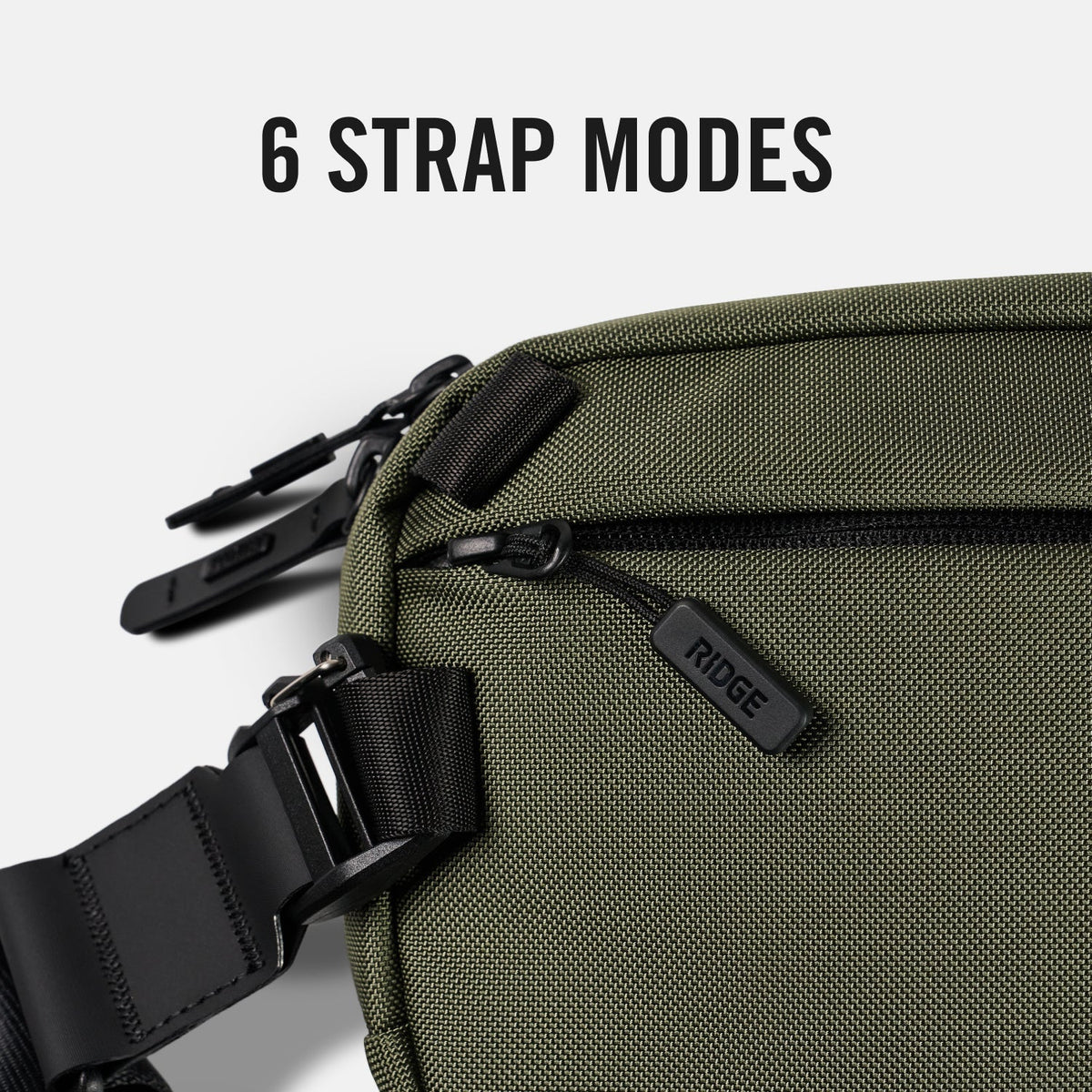 Commuter Sling - Matte Olive - Image 8