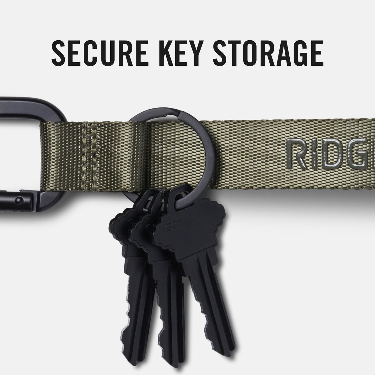 Everyday Keychain - Matte Olive - Image 8