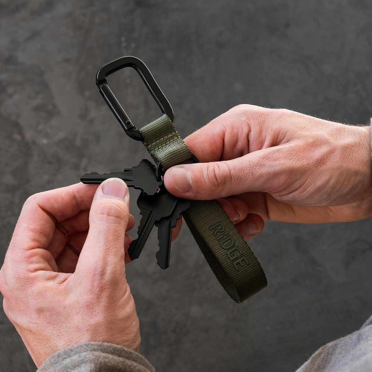 Everyday Keychain - Matte Olive - Image 5