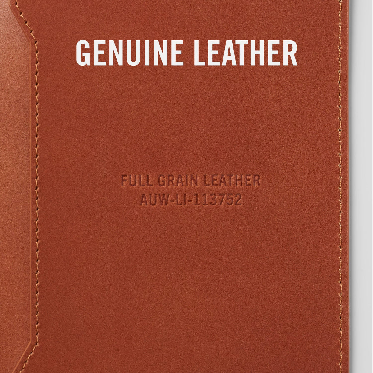 Passport Wallet - Tobacco Brown Leather - Image 10