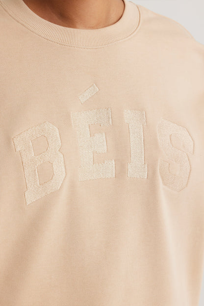 The Sweatshirt in Beige - Image 6