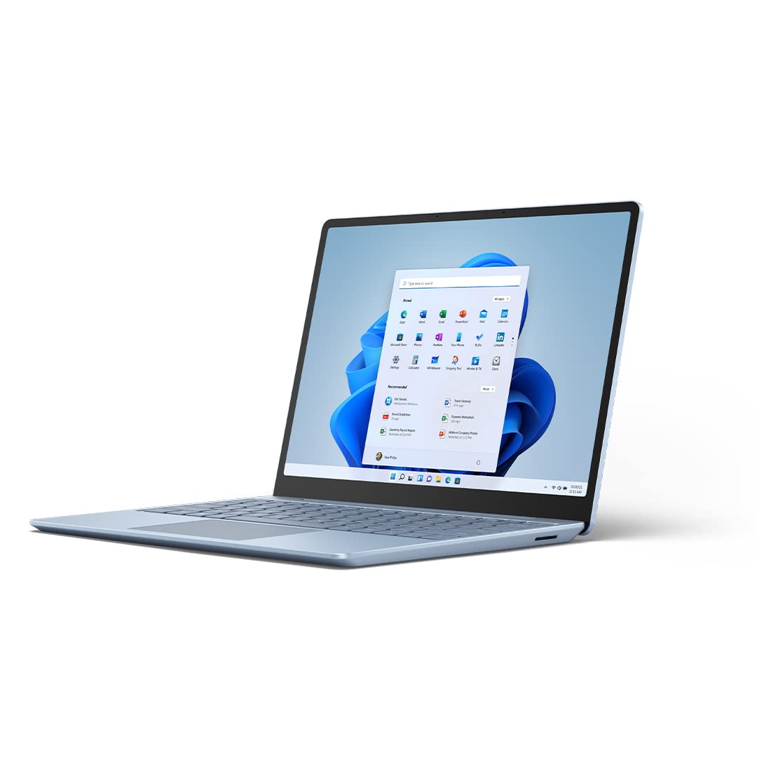 Microsoft Surface Laptop Go 2-12.4" TS - i5 8GB - 128 SSD - Ice Blue 8QC-00037 - Image 6