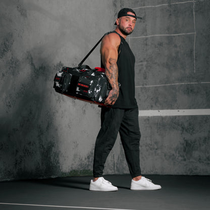 40L Ultimate Duffle Bag Black Lightning Immortal Red - Image 4