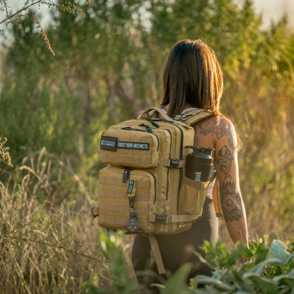 25L Backpack Khaki - Image 4