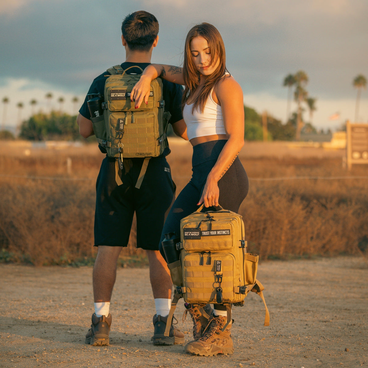 25L Backpack Khaki - Image 5