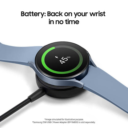 Samsung Galaxy Watch5 Aluminum Smartwatch 40mm LTE - Bora Purple - SM-R905UZSAXAA - Image 5