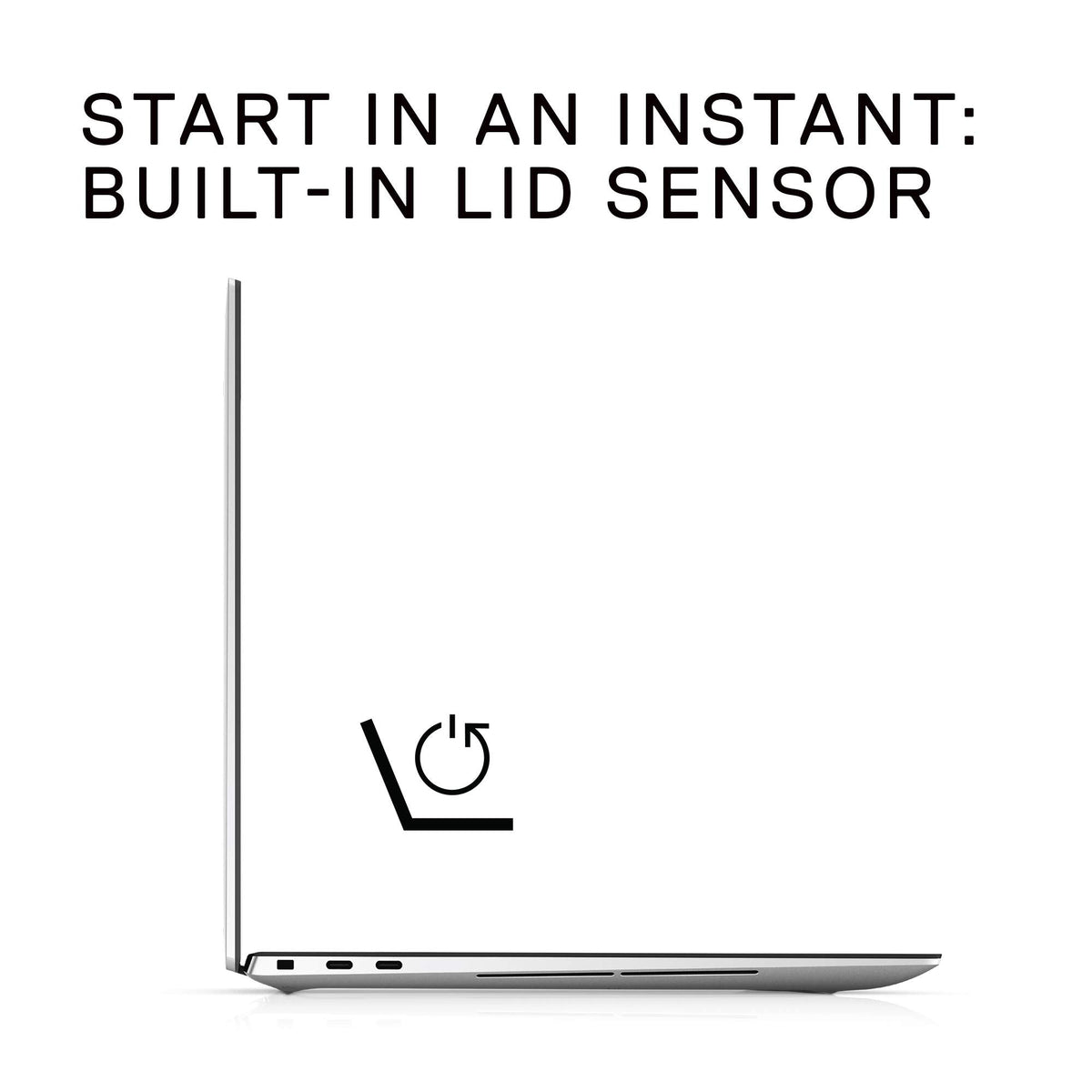 Dell XPS 15 - UHD+ Touchscreen, i7-10750H, 16GB RAM, 1TB SSD, GTX 1650 Ti - Silver - XPS9500-7845SLV-PUS - Image 5