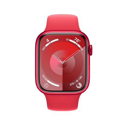 Apple Watch Series 9 (GPS + Cellular) 45mm Aluminum Case with RED Sport Band - S/M - (PRODUCT)RED - MRYE3LL/A - Image 2