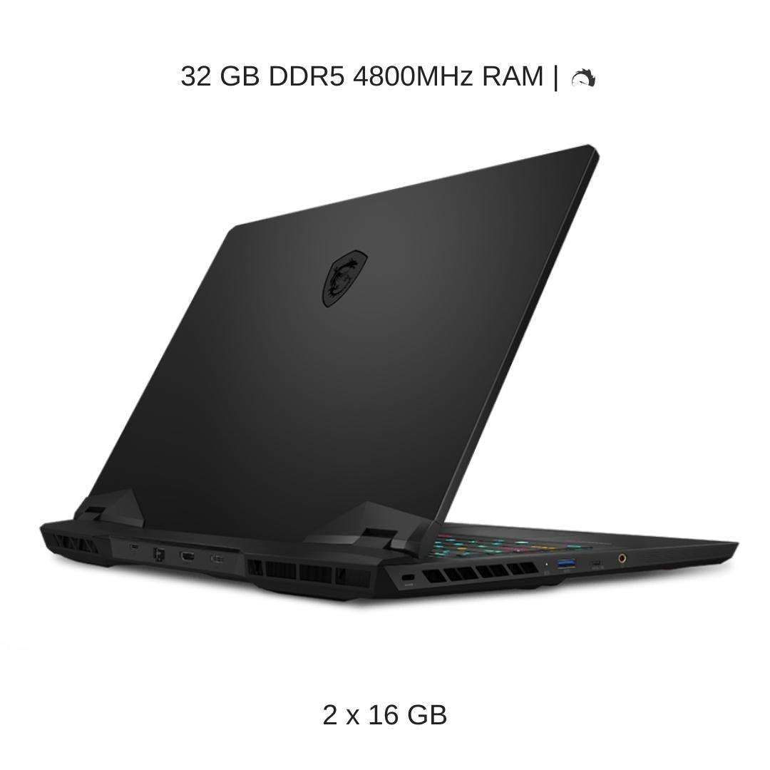 MSI - 15.6" 165 Hz - i7 12800HX - 3070 Ti GPU - 32GB RAM - 1TB SSD - Windows 11 - Vector GP66HX 12UGS-066 - Image 4