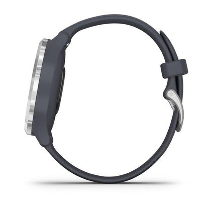 Garmin vivomove 3s Hybrid Smartwatch Silver with Granite Blue Bnad - 010-02238-00 - Image 8