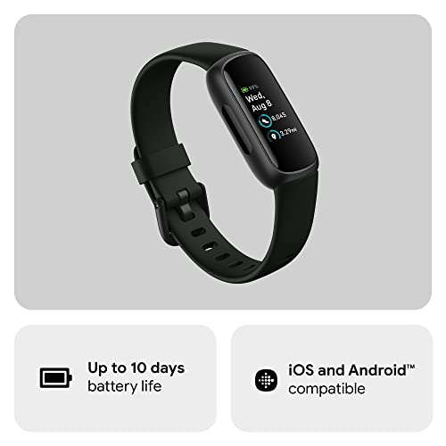 Fitbit Inspire 3 Health & Fitness Tracker - Midnight Zen - FB424BKBK-US - Image 6