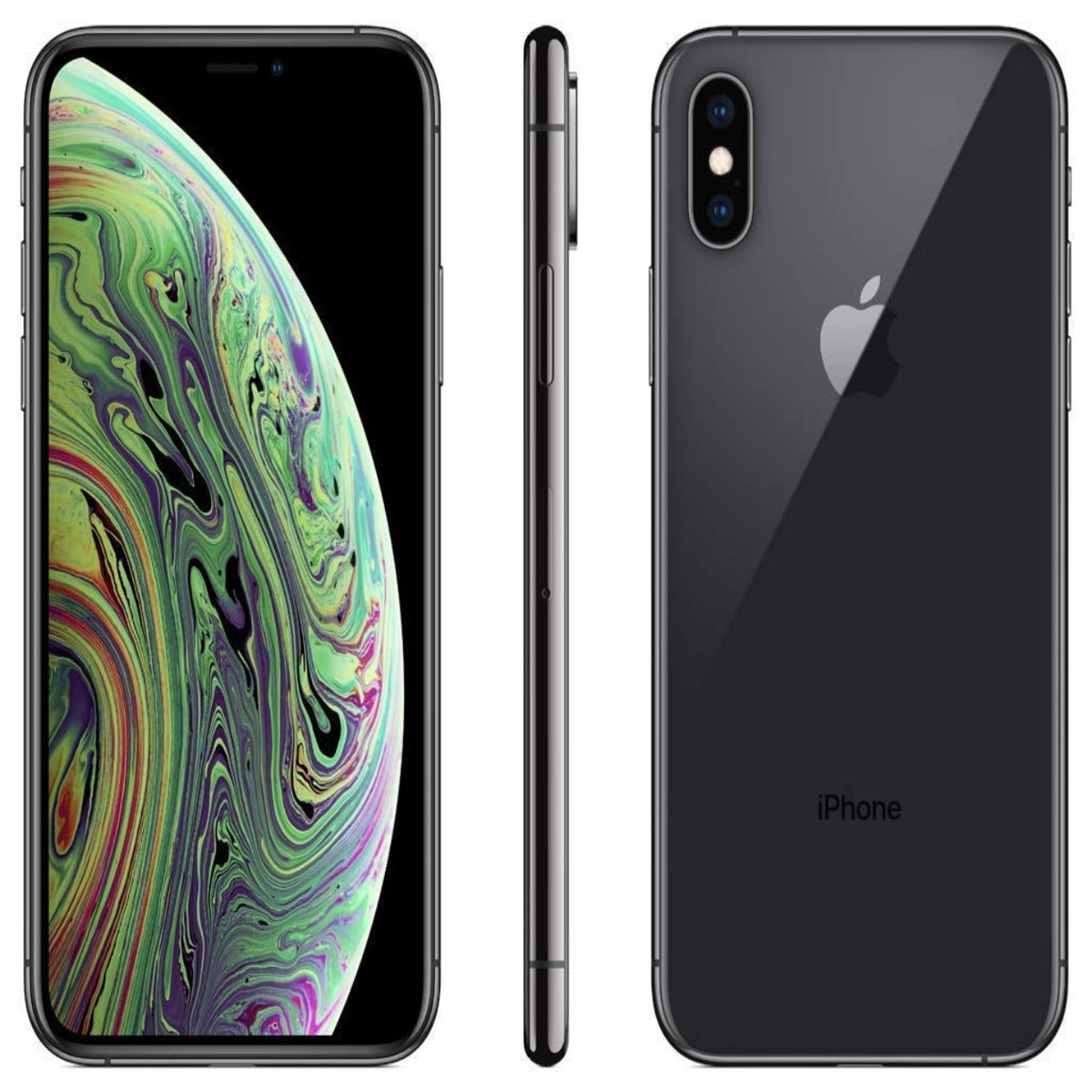 AT&T - Apple iPhone XS, US Version, 64GB, Space Gray - MT8U2LL/A - Image 4