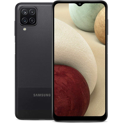 Verizon - SAMSUNG Galaxy A12 32GB A125U Android Smartphone - Locked - Black - Image 2