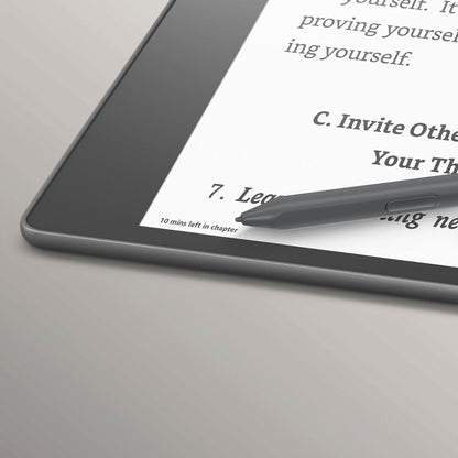 Amazon Kindle Scribe Digital Notebook - 64 GB with Premium Pen - 2022 - Gray - B09BSRTHL7 - Image 4