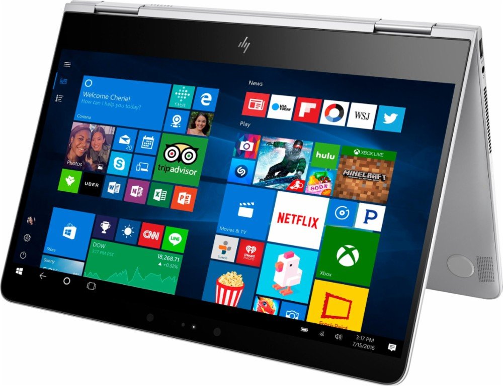 HP - Spectre x360 13-AC013DX 2-in-1 13.3in Touch-Screen Laptop - Intel Core i7-7500U - 8GB RAM - 256GB SSD - Image 3
