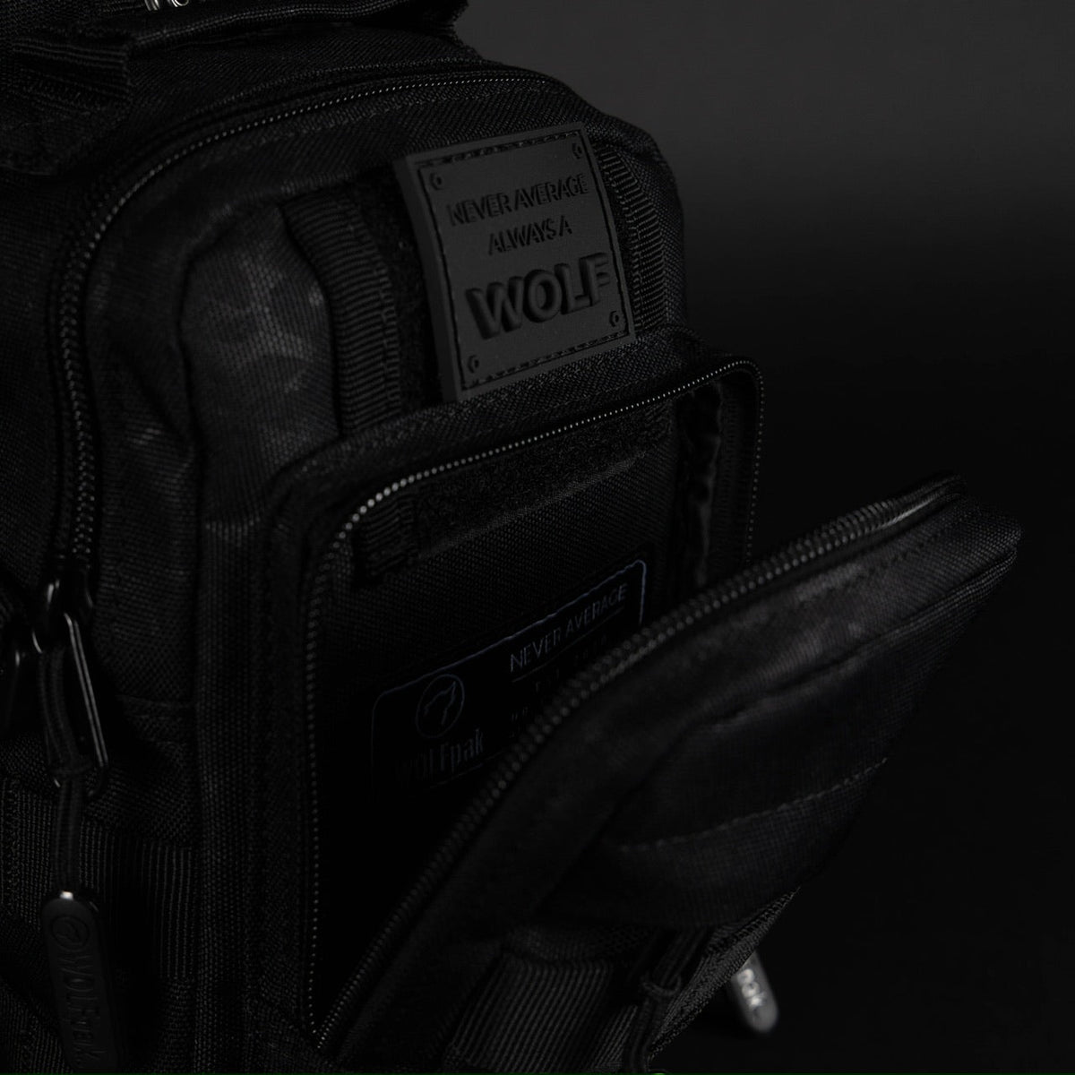4L Mini Tactical Sling Bag Black Leopard - Image 12