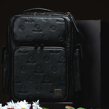 15L Backpack Luxury Leather - Image 3