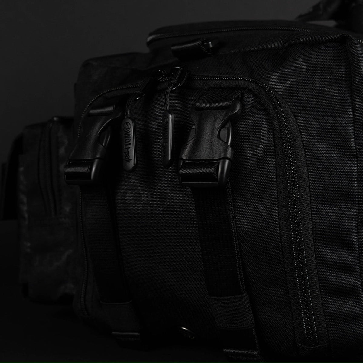 30L Perfect Duffle Bag Black Leopard - Image 21