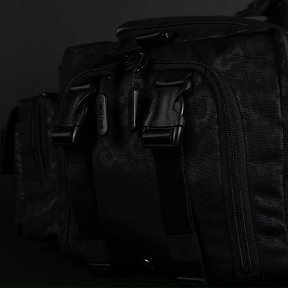 30L Perfect Duffle Bag Black Leopard - Image 21