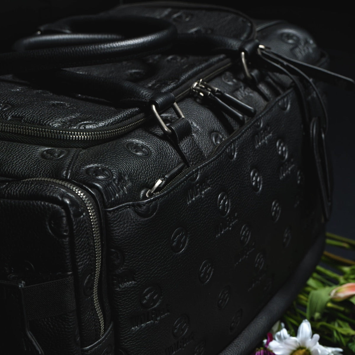 30L Perfect Duffle Bag Luxury Leather - Image 5