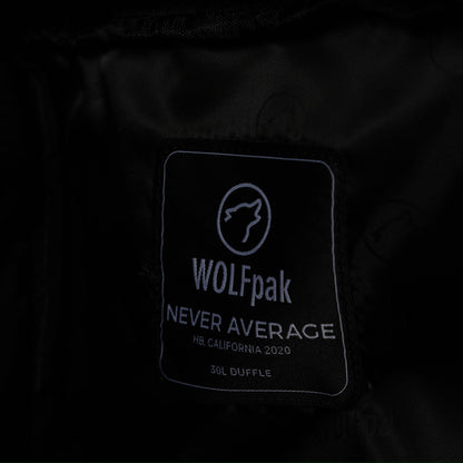 30L Perfect Duffle Bag Black Leopard - Image 29
