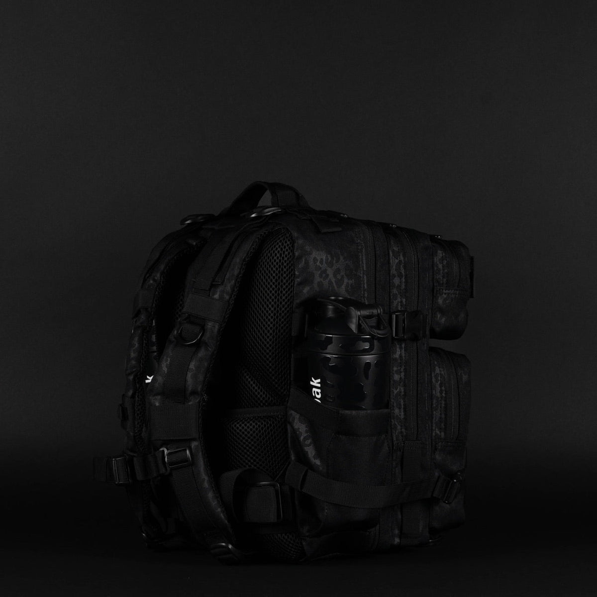 25L Backpack Black Leopard - Image 12
