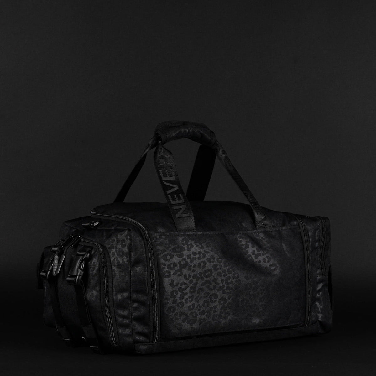 30L Perfect Duffle Bag Black Leopard - Image 12