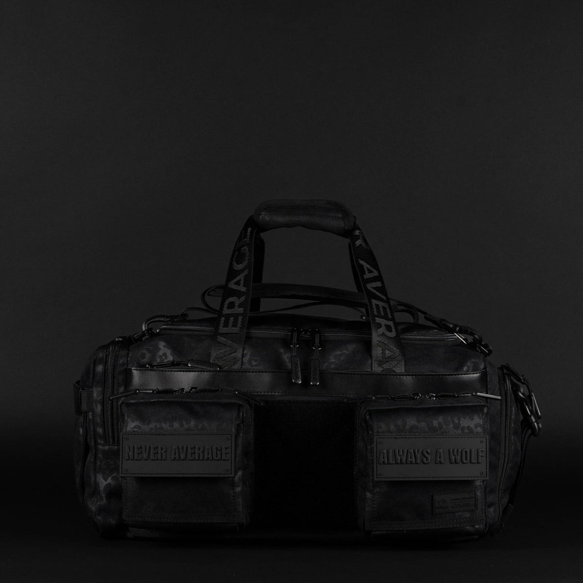 30L Perfect Duffle Bag Black Leopard - Image 10
