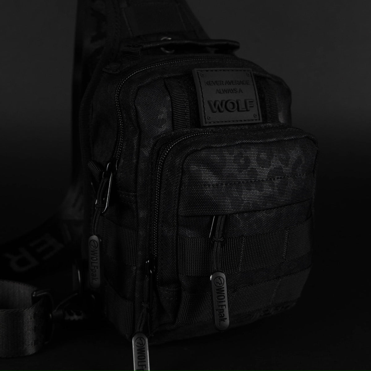 4L Mini Tactical Sling Bag Black Leopard - Image 7
