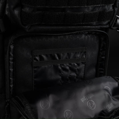 25L Backpack Black Leopard - Image 29