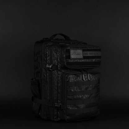 45L Backpack Black Leopard - Image 15