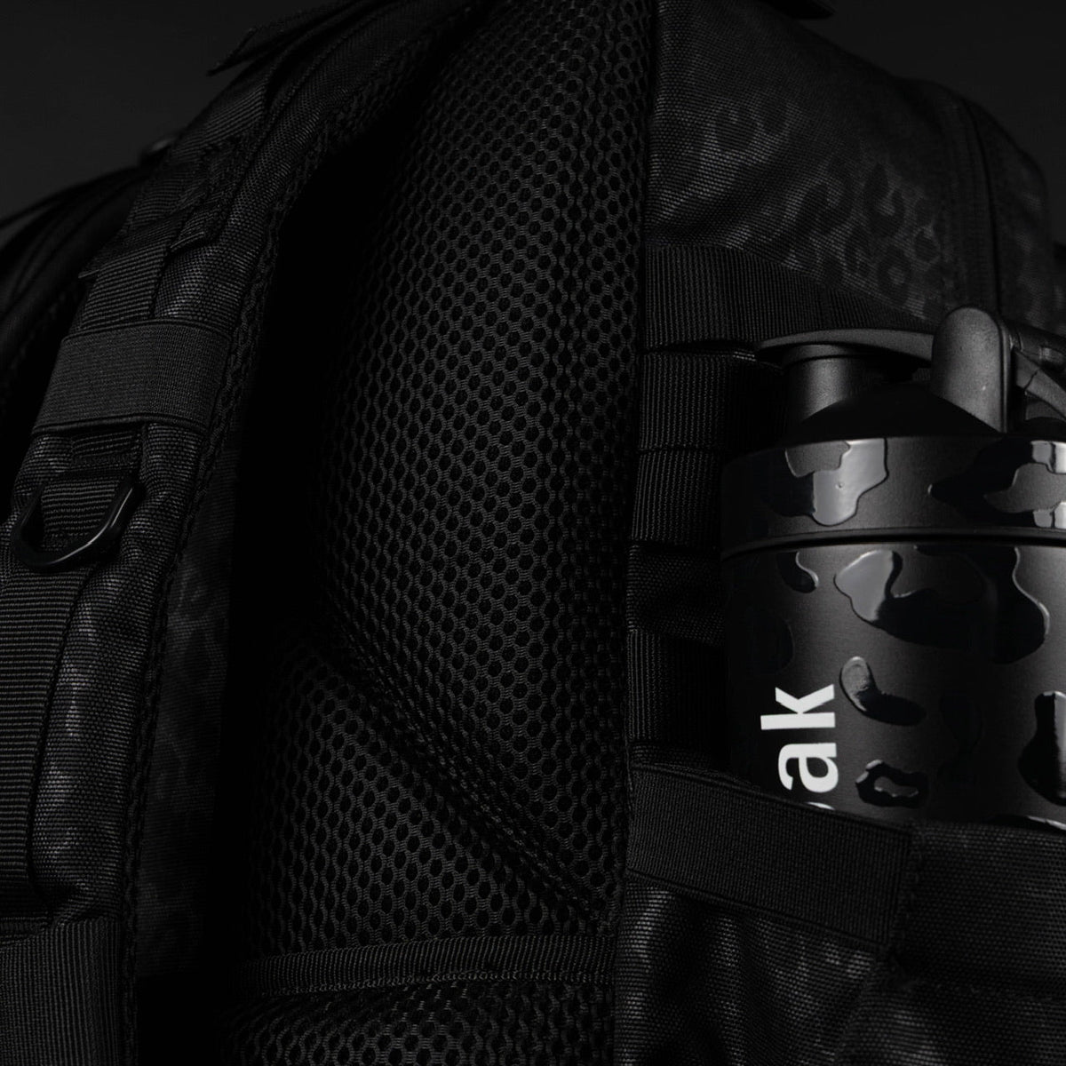 25L Backpack Black Leopard - Image 21