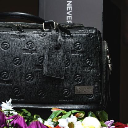 30L Perfect Duffle Bag Luxury Leather - Image 3