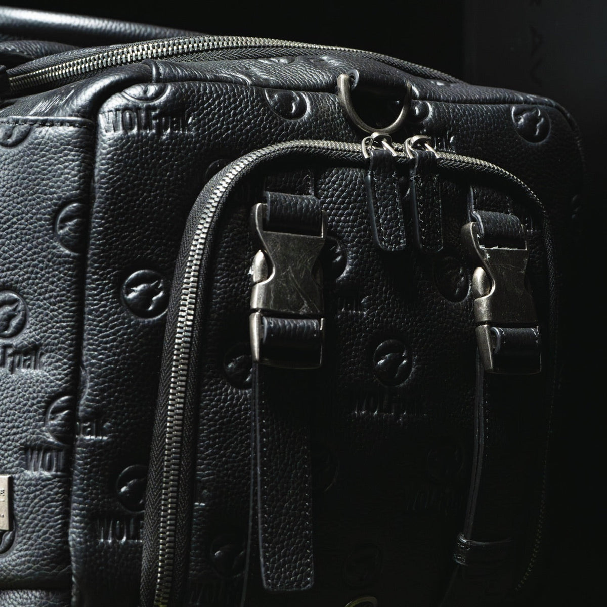 30L Perfect Duffle Bag Luxury Leather - Image 4