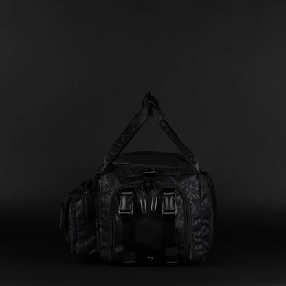30L Perfect Duffle Bag Black Leopard - Image 13