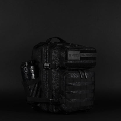 25L Backpack Black Leopard - Image 11
